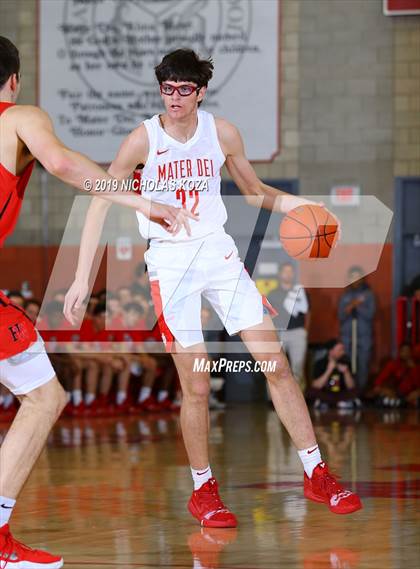 Thumbnail 1 in Harvard-Westlake vs. Mater Dei (Nike Extravaganza) photogallery.