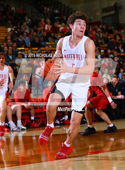 Thumbnail 2 in Harvard-Westlake vs. Mater Dei (Nike Extravaganza) photogallery.