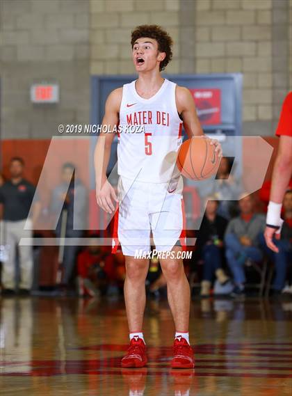 Thumbnail 3 in Harvard-Westlake vs. Mater Dei (Nike Extravaganza) photogallery.