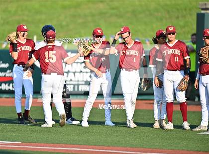 Thumbnail 1 in Cypress Woods vs. The Woodlands (UIL 6A Region 2 Final - Game 1) photogallery.