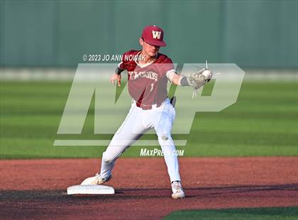 Thumbnail 1 in Cypress Woods vs. The Woodlands (UIL 6A Region 2 Final - Game 1) photogallery.