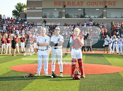 Thumbnail 3 in Cypress Woods vs. The Woodlands (UIL 6A Region 2 Final - Game 1) photogallery.