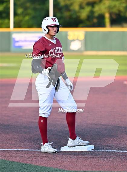 Thumbnail 1 in Cypress Woods vs. The Woodlands (UIL 6A Region 2 Final - Game 1) photogallery.