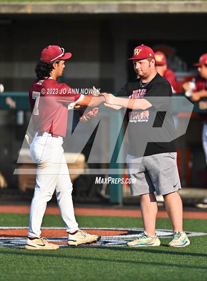 Thumbnail 2 in Cypress Woods vs. The Woodlands (UIL 6A Region 2 Final - Game 1) photogallery.