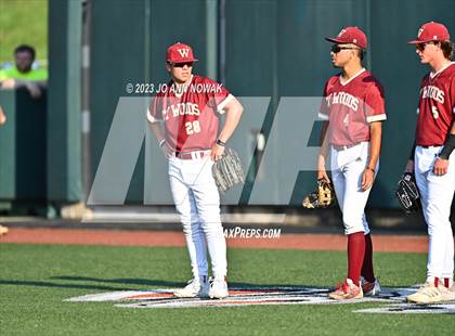 Thumbnail 3 in Cypress Woods vs. The Woodlands (UIL 6A Region 2 Final - Game 1) photogallery.