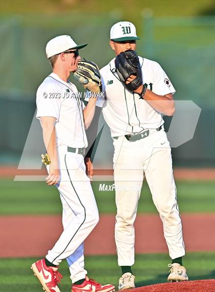 Thumbnail 1 in Cypress Woods vs. The Woodlands (UIL 6A Region 2 Final - Game 1) photogallery.