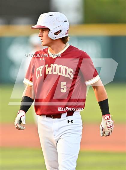 Thumbnail 3 in Cypress Woods vs. The Woodlands (UIL 6A Region 2 Final - Game 1) photogallery.