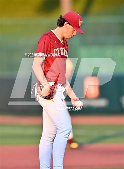 Thumbnail 3 in Cypress Woods vs. The Woodlands (UIL 6A Region 2 Final - Game 1) photogallery.