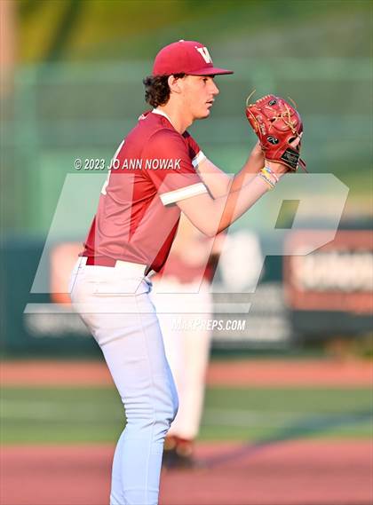 Thumbnail 1 in Cypress Woods vs. The Woodlands (UIL 6A Region 2 Final - Game 1) photogallery.