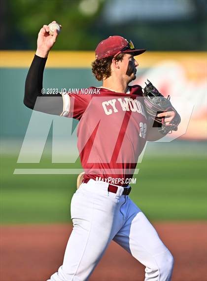 Thumbnail 1 in Cypress Woods vs. The Woodlands (UIL 6A Region 2 Final - Game 1) photogallery.