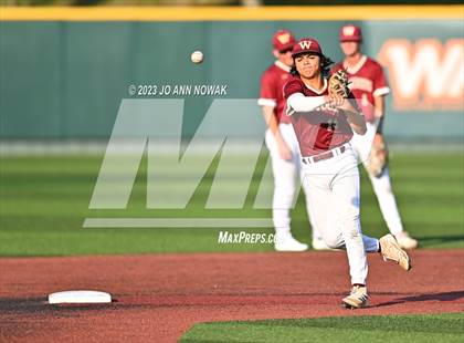 Thumbnail 3 in Cypress Woods vs. The Woodlands (UIL 6A Region 2 Final - Game 1) photogallery.