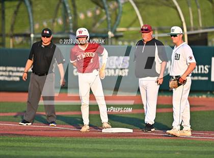 Thumbnail 2 in Cypress Woods vs. The Woodlands (UIL 6A Region 2 Final - Game 1) photogallery.