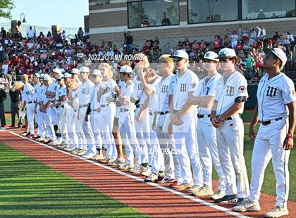 Thumbnail 2 in Cypress Woods vs. The Woodlands (UIL 6A Region 2 Final - Game 1) photogallery.