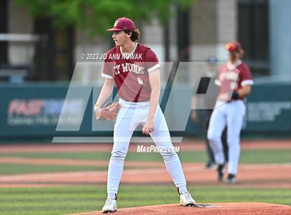 Thumbnail 1 in Cypress Woods vs. The Woodlands (UIL 6A Region 2 Final - Game 1) photogallery.