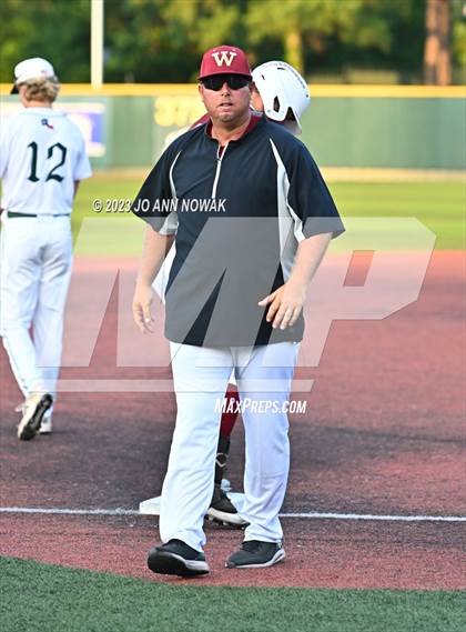 Thumbnail 3 in Cypress Woods vs. The Woodlands (UIL 6A Region 2 Final - Game 1) photogallery.