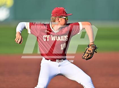 Thumbnail 2 in Cypress Woods vs. The Woodlands (UIL 6A Region 2 Final - Game 1) photogallery.