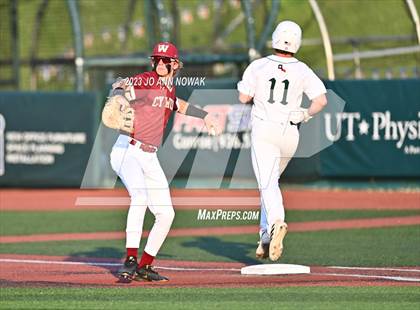 Thumbnail 1 in Cypress Woods vs. The Woodlands (UIL 6A Region 2 Final - Game 1) photogallery.