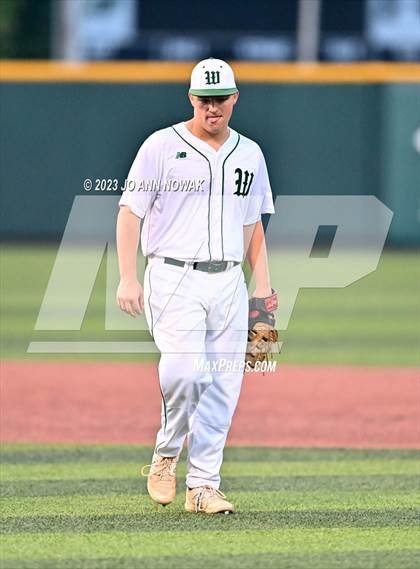 Thumbnail 3 in Cypress Woods vs. The Woodlands (UIL 6A Region 2 Final - Game 1) photogallery.