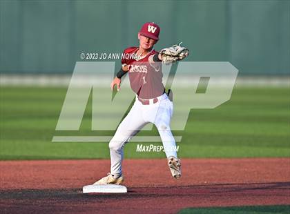 Thumbnail 3 in Cypress Woods vs. The Woodlands (UIL 6A Region 2 Final - Game 1) photogallery.
