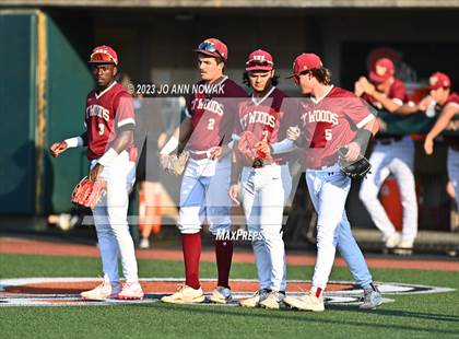 Thumbnail 1 in Cypress Woods vs. The Woodlands (UIL 6A Region 2 Final - Game 1) photogallery.