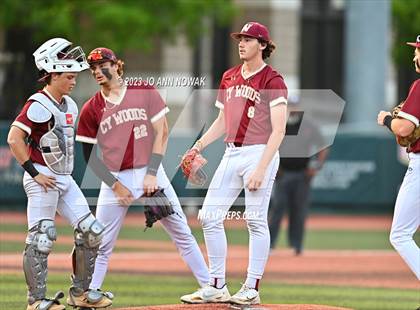 Thumbnail 3 in Cypress Woods vs. The Woodlands (UIL 6A Region 2 Final - Game 1) photogallery.