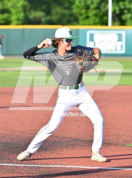 Thumbnail 1 in Cypress Woods vs. The Woodlands (UIL 6A Region 2 Final - Game 1) photogallery.