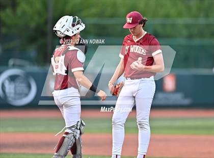 Thumbnail 3 in Cypress Woods vs. The Woodlands (UIL 6A Region 2 Final - Game 1) photogallery.