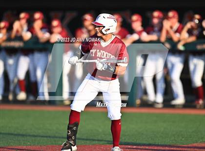 Thumbnail 3 in Cypress Woods vs. The Woodlands (UIL 6A Region 2 Final - Game 1) photogallery.
