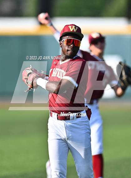 Thumbnail 1 in Cypress Woods vs. The Woodlands (UIL 6A Region 2 Final - Game 1) photogallery.