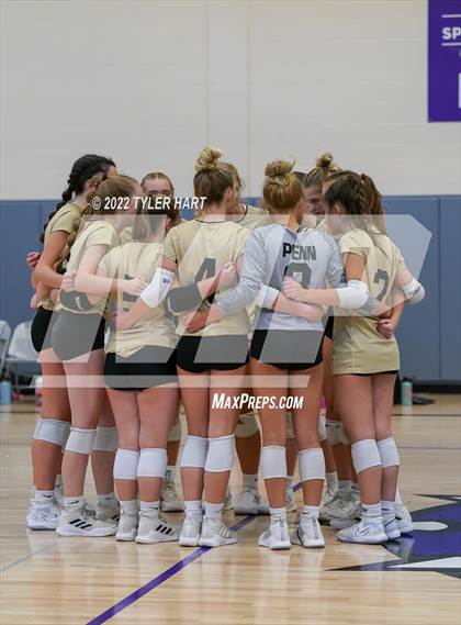 Thumbnail 2 in Penn vs Carmel (Brownsburg Invite) photogallery.