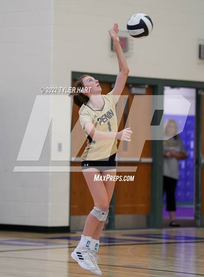 Thumbnail 1 in Penn vs Carmel (Brownsburg Invite) photogallery.