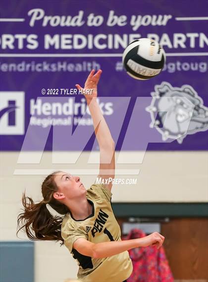Thumbnail 3 in Penn vs Carmel (Brownsburg Invite) photogallery.