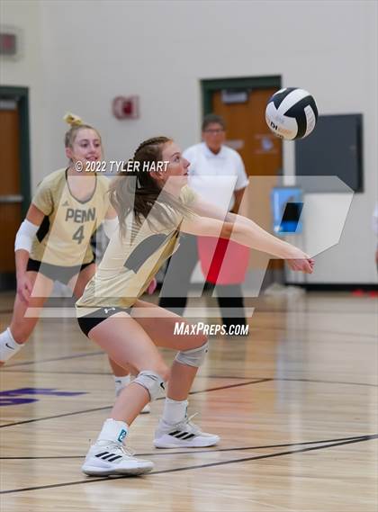 Thumbnail 2 in Penn vs Carmel (Brownsburg Invite) photogallery.