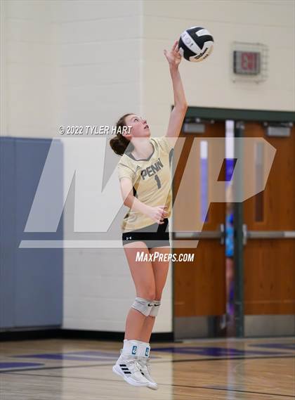 Thumbnail 2 in Penn vs Carmel (Brownsburg Invite) photogallery.