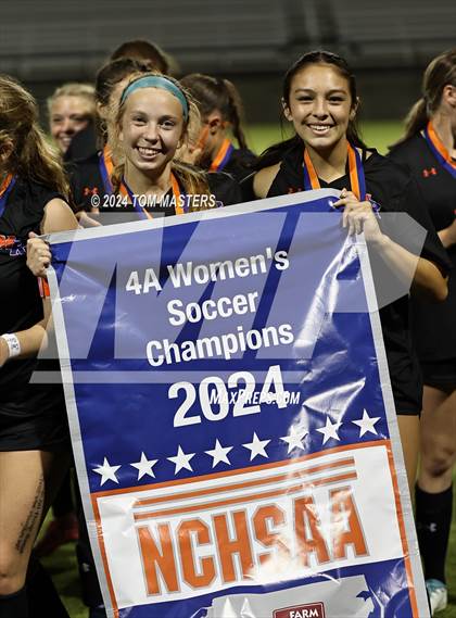 Thumbnail 2 in Marvin Ridge vs. Ashley (NCHSAA 4A Championship Pregame &  Awards) photogallery.
