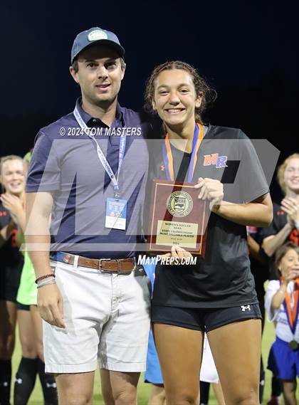 Thumbnail 1 in Marvin Ridge vs. Ashley (NCHSAA 4A Championship Pregame &  Awards) photogallery.