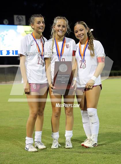 Thumbnail 1 in Marvin Ridge vs. Ashley (NCHSAA 4A Championship Pregame &  Awards) photogallery.