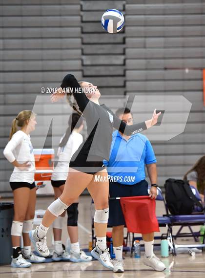 Thumbnail 3 in Cathedral Catholic vs. Mercy (Durango Fall Classic) photogallery.