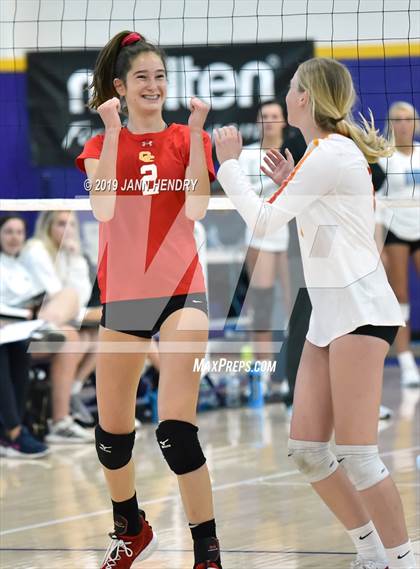 Thumbnail 3 in Cathedral Catholic vs. Mercy (Durango Fall Classic) photogallery.