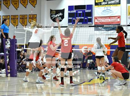 Thumbnail 2 in Cathedral Catholic vs. Mercy (Durango Fall Classic) photogallery.