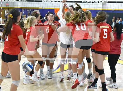 Thumbnail 1 in Cathedral Catholic vs. Mercy (Durango Fall Classic) photogallery.