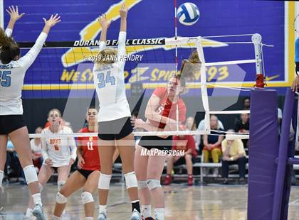 Thumbnail 1 in Cathedral Catholic vs. Mercy (Durango Fall Classic) photogallery.
