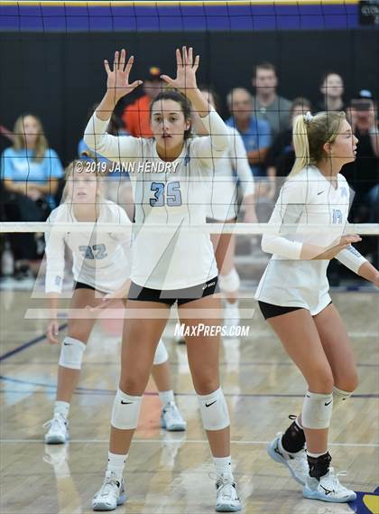 Thumbnail 3 in Cathedral Catholic vs. Mercy (Durango Fall Classic) photogallery.