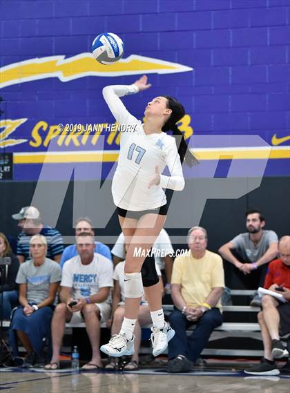 Thumbnail 3 in Cathedral Catholic vs. Mercy (Durango Fall Classic) photogallery.