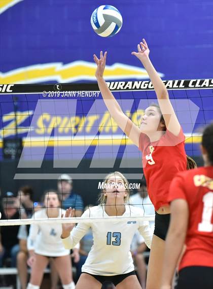 Thumbnail 1 in Cathedral Catholic vs. Mercy (Durango Fall Classic) photogallery.