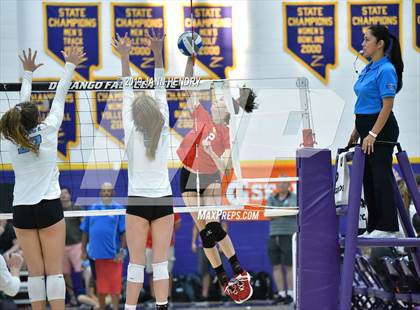 Thumbnail 3 in Cathedral Catholic vs. Mercy (Durango Fall Classic) photogallery.