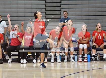Thumbnail 1 in Cathedral Catholic vs. Mercy (Durango Fall Classic) photogallery.