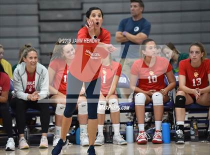 Thumbnail 3 in Cathedral Catholic vs. Mercy (Durango Fall Classic) photogallery.