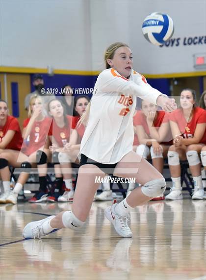 Thumbnail 2 in Cathedral Catholic vs. Mercy (Durango Fall Classic) photogallery.
