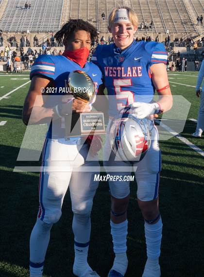 Thumbnail 3 in Westlake vs Cibolo Steele (UIL 6A-D1 Quarterfinal Playoff) photogallery.